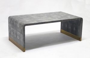 shagreen coffee table atelier viollet