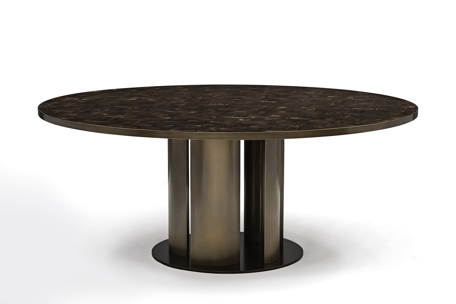 Dining Table in Horn & Bronze 1