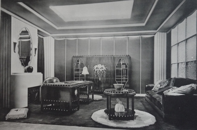 Ensemble Mobilier: Exposition Internationale 1925 by Maurice Dufrene