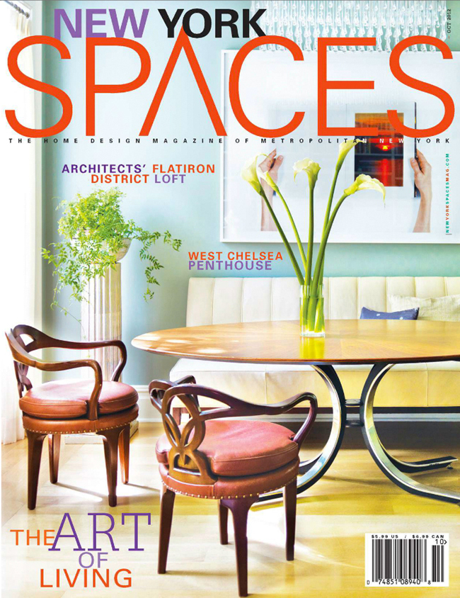 New York Spaces October Cover