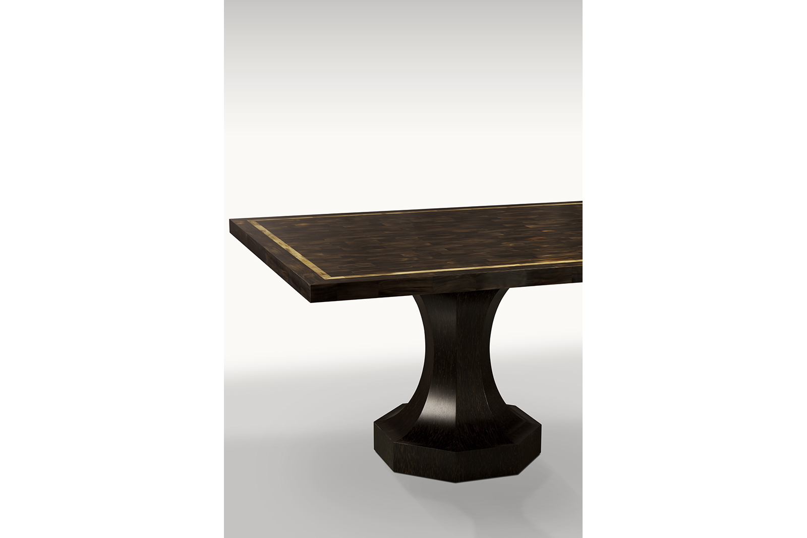 Dining Table in Horn & Palmwood