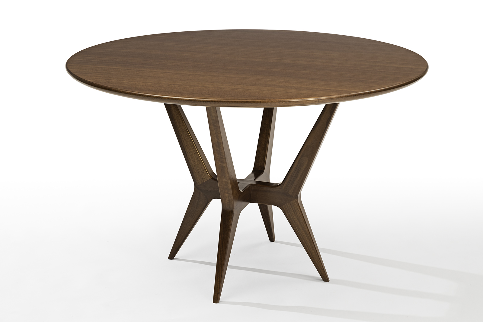 Gio Ponti Inspired Table In Walnut