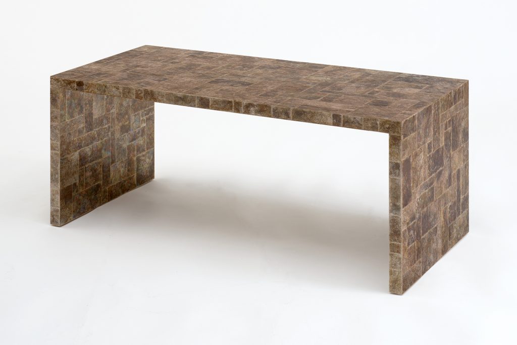 J.m. Frank Inspired Coffee Table In Mica