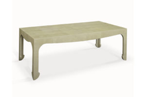 j.m. frank inspired low table in shagreen